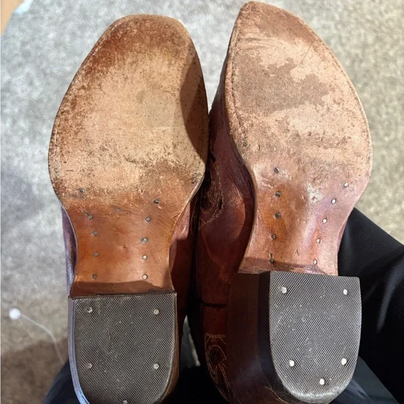Seven Stars Brown Cowgirl Boots - Picture 4 of 6